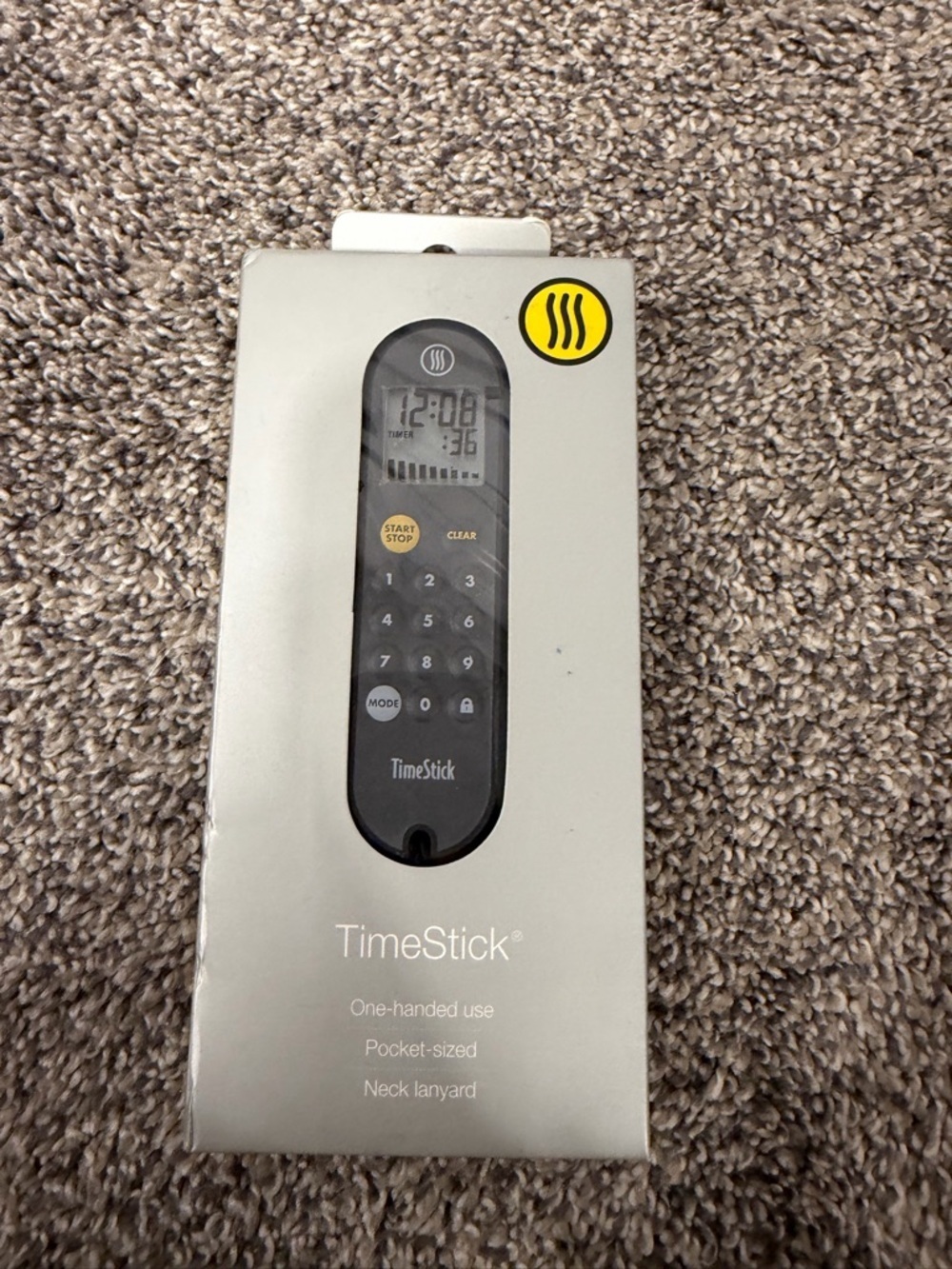 ThermoWorks TimeStick, a digital timer designed for industrial or culinary use